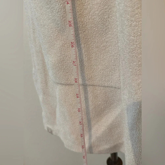 Barefoot Dreams CozyChic Ultra Lite Sleeveless Shawl Vest Relaxed Lagenlook Sml - Picture 4 of 11